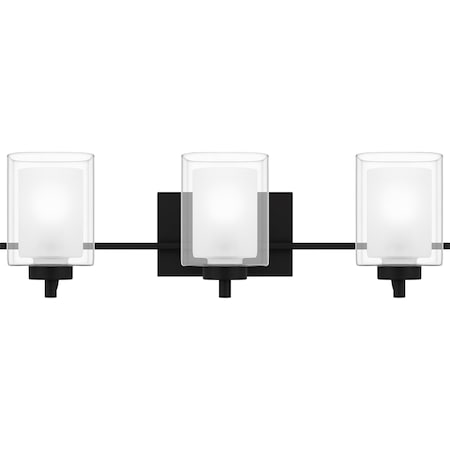 Quoizel Kolt Bath 3 Lights Matte Black KLT8903MBK